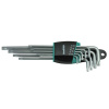 Sada kľúčov Whirlpower® 158-1109, 9 dielna, predĺžená, Torx, ExtraLong