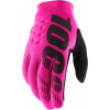 Rukavice 100 % Brisker pink L