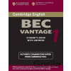 Cambridge BEC Vantage 1 University of Cambridge Local Examinations Syndicate