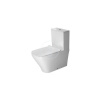 DURAVIT DuraStyle WC kombi misa, Vario odpad, s HygieneGlaze, biela, 2156092000