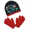 Sun City čiapka/rukavice Želvy Ninja TMNT červená
