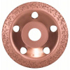 Bosch Miskovitý brúsny kotúč so zrnom z tvrdého kovu 115 x 22,23 mm; jemný, šikmý 1ks 2608600180
