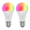 Smart sada LED žiaroviek E27 10W RGB WOOX R9077/2pack ZigBee Tuya