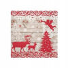 Vianočné servítky 33x33 SDL080800. MFP
