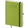 Diár 2026 týždenný A5 New Praga - green