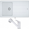 Franke BFG 611-86 biela ľadová + Franke FC 9547.094 NOVARA PLUS biela led