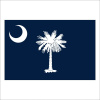 Magnetka vlajka South Carolina