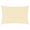 Slnečná plachta, 160 g/m², krémová, 3,5 x 4,5 m, HDPE
