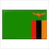 Magnetka vlajka Zambia