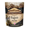 CARNILOVE Dog Pouch Wild Buffalo & Rose Ocvrtky - mokré krmivo pre psov - 300g