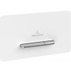 Villeroy & Boch Supreo - Ovládacie tlačidlo k WC Supreo, sklenené, biela lesklá V99442RE