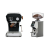 Ascaso Dream PID, Dark Black + Eureka Mignon Specialita Smart, CR chrome
