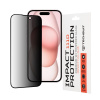 Techsuit 111D Privacy Full Glue ochranné sklo na iPhone 15 / iPhone 16 – čierne