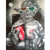 CUKROVÁ TLAČ jedlý obrázok na tortu Cukrová hmota Yoda Star Wars Baby Yoda + MENO