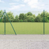 zahrada-XL Plot s stĺpmi Zelená 1.4 x 10 m Oceľ 3352411