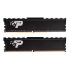 PATRIOT Patriot/DDR4/32GB/2666MHz/CL19/2x16GB/Black PSP432G2666KH1