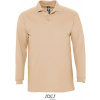 SOL'S | Winter II, Polo s dl. rukávom, hnedá sand, XL