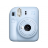 Fujifilm Instax mini 12 modrý Set s púzdrom, mini albumom a a balíčkom kartových bannerov s malými drevenými štipcami