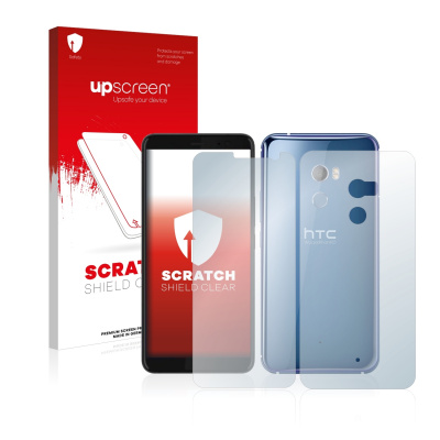 Čirá ochranná fólie upscreen® Scratch Shield pro HTC U11 Plus (Přední + Zadní strana) (Ochranná fólie na displej pro HTC U11 Plus (Přední + Zadní strana))