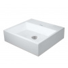 Duravit Vero Air Umývadlo, 50x47 cm, bez prepadu, bez otvoru na batériu, biela 2350500070