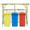Pergola drevo VidaXL mriežka 168 cm