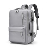Cestovný vodeodolný batoh sivej farby, PL176