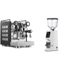 Rocket Espresso Appartamento, black/white + Eureka Atom W 65, white