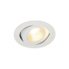 SLV CONTONE Downlight, výkyvná, kruhová, bílá, 13 W LED, teplá bílá 161271