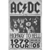 CUKROVÁ TLAČ jedlý obrázok na tortu Cukrová hmota AC/DC Highway To Hell - ACDC Ro