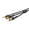 Sommer Cable HBP-3SC2-0090 - Jack 3,5 - 2x RCA samec - 0,9m