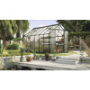 Skleník Vitavia Uranus 9900 polykarbonát 6 mm 257x383 cm zelený vr. základového rámu