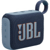 JBL Go 4 Bluetooth® reproduktor prenosné, prachotesný, vodotesný modrá; JBLGO4BLU