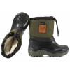 RENBUT MUFLON 32-468 ZIMNÉ SNEHULE, ZATEPLENÉ ČIŽMY S VLNOU Khaki 31/32