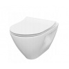 Cersanit Set B218 WC závesné Mille 36,5x51 cm Clean On+sedátko Slim SC Duroplast Biela S701-430
