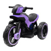 BABY MIX Detská elektrická motorka POLICE fialová 100x50x61 fialová