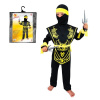 Rappa Kostým Ninja žltý (M)