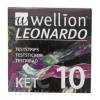 MED TRUST Handelsges. m. b. H. Wellion LEONARDO KET Prúžky testovacie (1 balenie) 1x10 ks