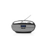 Rádio FM / DAB+ / BLUETOOTH NEDIS RDDB5300BK BLACK / SILVER