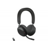 Jabra Evolve2 75, USB-A, UC Stereo, Black 27599-989-999