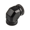 PHANTEKS Hard-Tube Adapter 2x 12mm 90 Angle - black PH-A90_BK_12