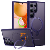 Torras Ostand Spin MagSafe Series Samsung Galaxy S24 Ultra Fialové puzdro