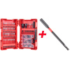 MILWAUKEE PromoSET Bity SHOCKWAVE IMPACT DUTY70+Magnetický držiak bitov 152 mm