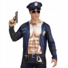 Košeľa policajta - realistická XL
