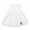 Baby Nellys Ľahké Handmade šatičky Madeira, biele, veľ. 68 - 104 (3-4r)