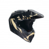 Prilba AGV AX-9 STEPPA Matt CARBON Grey Sand Veľkosť: L (59-60 cm)
