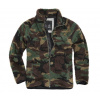 Brandit flisová bunda Teddyfleece, woodland - S