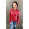 Max Original Leather Dámska kožená bunda TW14-L011 (M 44-46) - Red - M