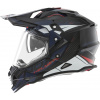 Přilba N312 TRACK, NOX (modrá, červená, vel. L)