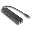 Replikátor portov i-tec USB-C Slim 3-portový HUB s GLAN (C31GL3SLIM)