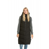 Dámská vesta Meatfly Tama Long Vest 2022 Black